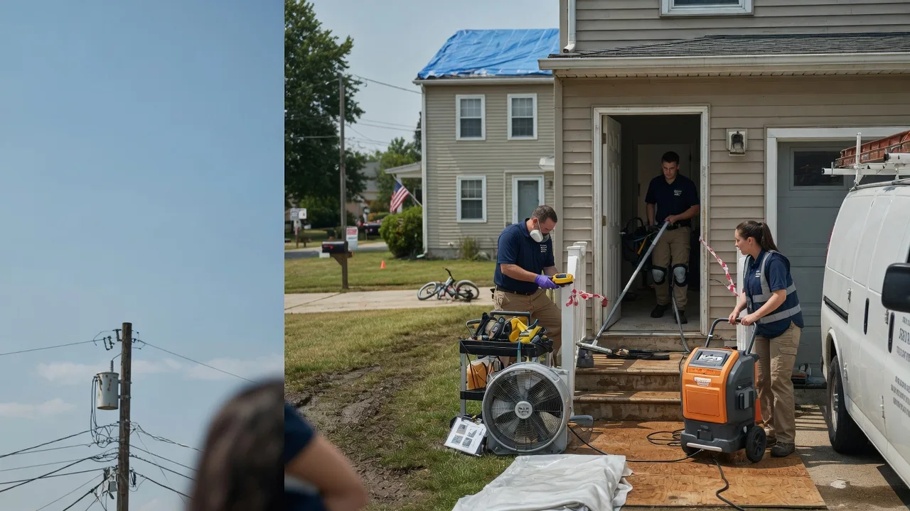 Water Damage Repair in Keller, VA near me